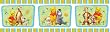 Disney My Friends Tigger & Pooh Self Adhsv Wall Border