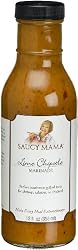 Saucy Mama Lime Chipotle Marinade, 12-Ounce Boxes (Pack of 6)