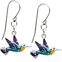 Handcrafted Stainless Steel Humming Bird Earrings