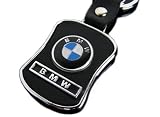 HOT SALE Quality BMW logo METAL Leather KEY CHAIN Keychain/ Key ring QX010005