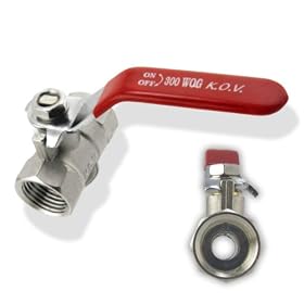 Buy 1 2 NPT Brass Ball Valve - 300 Water, Oil, Gas by ProTool now!
