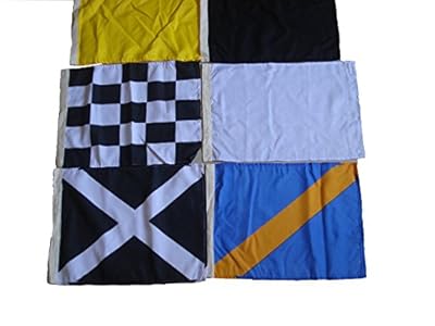 Nascar Flag - Set of 8 Racing Flags Race Nascar Signal Set - 14" X 18"
