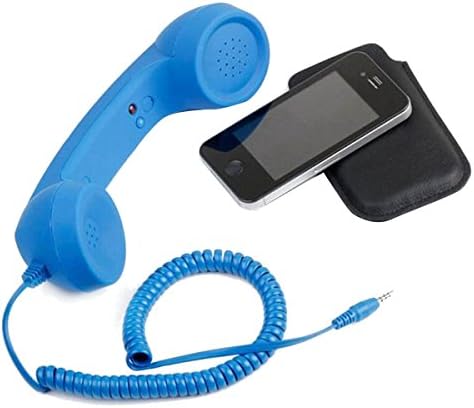 Toys for Boys 3.5mm Mini Retro Phone (Blue)
