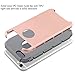 iPhone 6 Case,[4.7inch]by Ailun,Soft TPU Bumper&Hard Shell Solid PC Back,Shock-Absorption&Anti-Scratch Hybrid Dual-Layer Slim Cover,Siania Retail Package[Rose Gold]