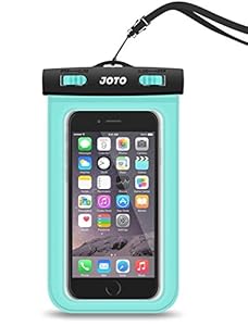 JOTO Waterproof Cell Phone Dry Bag Case for Apple iPhone 6, 6 plus, 5S 5C 5 4S, Samsung Galaxy S6, S5, Galaxy Note 4 3, Windows, HTC LG Sony Nokia Motorola - Green