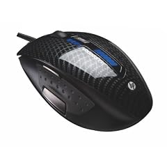 HP VoodooDNA Laser Gaming Maus schnurgebunden schwarz