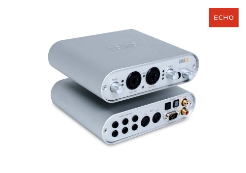 Echo Gina3G PCI Audio Interface Echo Gina3G PCI Audio Interface