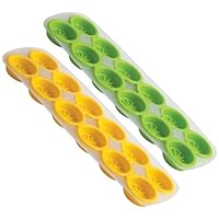Trudeau Fusion Ice Cube Trays, Set of 2