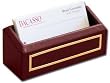 Burgundy 24Kt Gold Tooled Business Card Holder