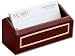 Burgundy 24Kt Gold Tooled Business Card Holder