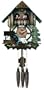 12" Moving Waterwheel, Tree Clock
