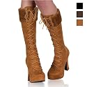 PleaserUSA Womens Knee Boots Electra-2032