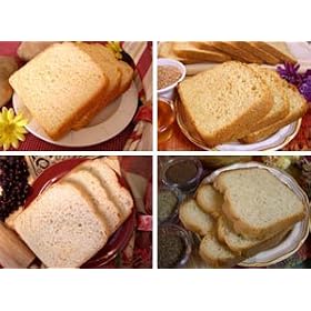 Bread Machine Mixes Sampler Pack (4 Pack) by The Prepared Pantry