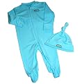 Halo Technical Comfort Coveralls and Hat - Aqua
