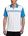 adidas Golf Men's Climacool 3-Stripes Color Block Polo Shirt
