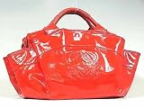 (ロエベ)<strong>LOEWE</strong> ナッパアイレ BRISA デザインハンドバッグ レッド 309.56.105 並行輸入品