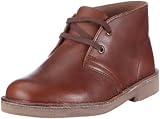 Clarks DesertBootInfB Chestnut Leather 203405007, Jungen Stiefel, Braun (Chestnut Leather), EU 31 (UK 12.5)