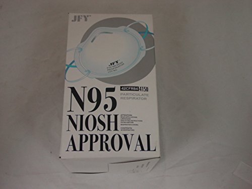 Rugged Blue N95 Respirator Face Mask (Pack of 20)