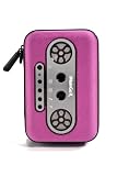 iMainGo X Portable Stereo Speaker and Protective Case for iPhone, iPod, and MP3 Players (Pink)