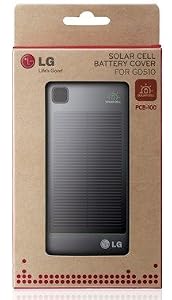 New OEM LG GD510 Solar Cell Powered Battery Door - Go green with solar cell powered battery door and help protect the environment