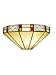 Dale Tiffany 8693/1LTW Mission Filigree Wall Sconce Light, Art Glass Shade