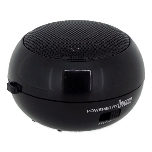 Divoom Itour 20 Portable Pocket Sized Speaker for Ipod / Iphone and Mobile Phones - Black