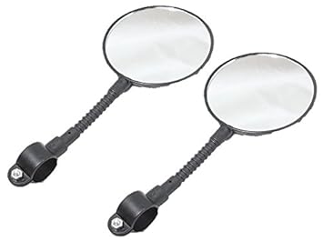 【クリックでお店のこの商品のページへ】Amazon.co.jp | 自転車 ミラー サイクリング 角度 調節 タイプ 交通 安全 事故 防止 バック (b 2個 反射板 ミラー) | スポーツ&アウトドア 通販