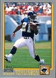 2001 Topps # 350 LaDainian Tomlinson - San Diego Chargers - Rookie Football Card