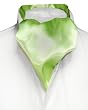 Biagio ASCOT Solid LIME GREEN Color Cravat Men's Neck Tie