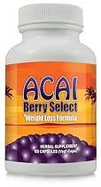 Acai Berry Select Natural Acai Berry Abnehmformel - Abnehmen und Bauchspeck verbrennen mit dem Acaifrucht Di&auml;t Supplement