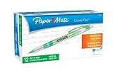 Paper Mate Liquid Flair Extra Fine Tip Felt Porous Pens, 12 Fluorescent Green Pens (31006BH)