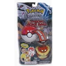 Pokemon Toy Plush Throw Poke Ball Diamond and Pearl Series 3 Kricketot