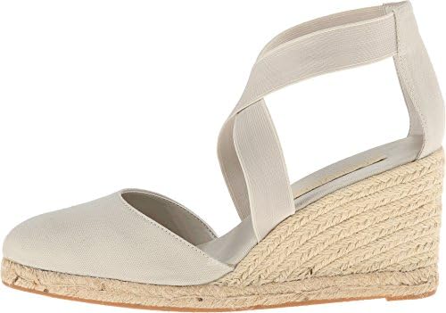 Nine West Women's Memory Natural/Natural Fabric Sandal 10 M