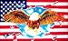 Suchen : USA mit Adler  Flagge Fahne 90 * 150 cm