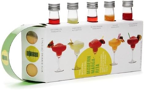 The Modern Cocktail Modern Margarita Variety Pack With Rimming Crystals