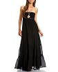 Smocked & Crochet Maxi Dress main image