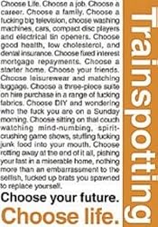Trainspotting - Choose Life - 24x36 Movie Poster