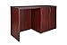Regency Legacy Stand Up Side to Side Storage Cabinet/Desk, Mahogany