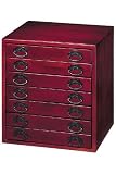Review Home Decorators Collection  / Standard Map Chest 7-drawer Mahogany