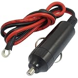 uxcell&reg; DC 12V Car Auto Push Button Cigarette Lighter Black