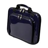 CaseCrown Double Memory Foam Case with Shoulder Strap Navy Metallic) to Carry the Samsung N150 10.1-Inch Blue Netbook