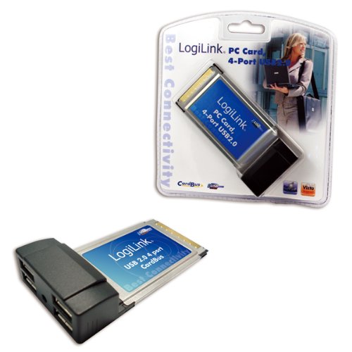 LogiLink Cardbus Schnittstellenkarte USB 2.0 4x Preisvergleich