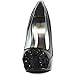 Qupid Women's Spiked Cap Round Toe Platform Pumps Glitter