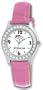 NFL Women's BO20009 Denver Broncos "Game Day Dazzler" Pink Leather Watch