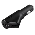 Motorola P617 Rapid Dual USB Car Charger with Micro USB Data Cable
