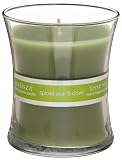 Essenza Hour Glass Candle Spiced Pear & Clove, 10-Ounce Candles