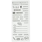 Hero Arts CL920 Kelly's Work Planner Craft Supplies