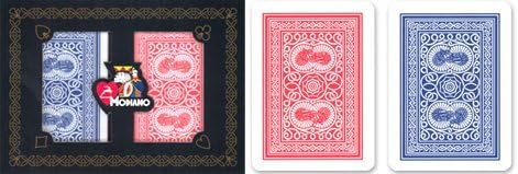 Modiano 100% Plastic Italian Playing Cards - Old Trophy Deluxe- Poker Size Regular Index