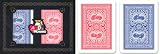 Modiano 100% Plastic Italian Playing Cards - Old Trophy Deluxe- Poker Size Regular Index