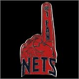 New Jersey Net Hats : New Jersey Net #1 Fan Pin